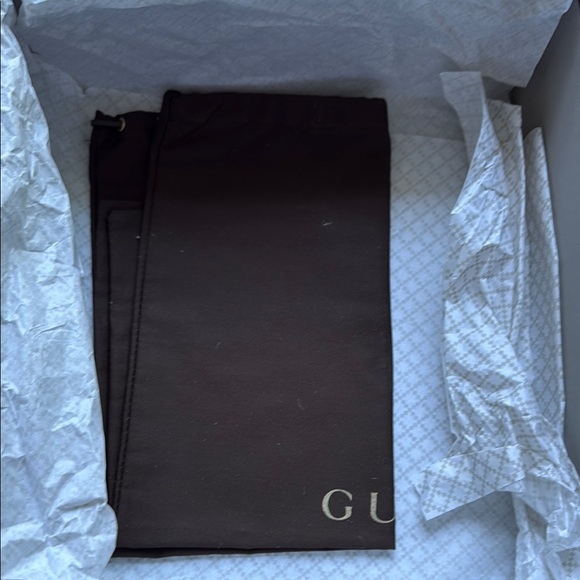 Gucci Cream Sandals with Wedge Heel and Ankle Strap - Picture 11 of 13